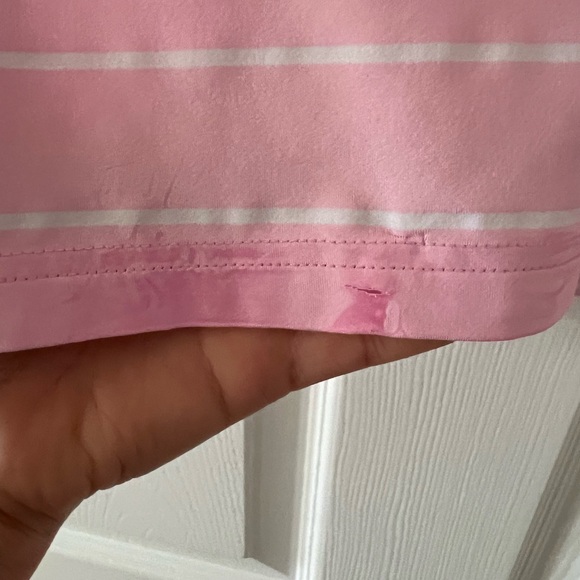 ✨NWOT✨ Polo by Ralph Lauren Men's Pink Striped Shirt - Picture 8 of 8